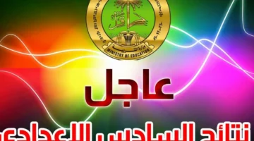 هسه تقدر تحصل على نتائج السادس الابتدائي 2025 الدور الثالث بالعراق بصيغة PDF.. رابط مباشر وسريع للاطلاع فورًا